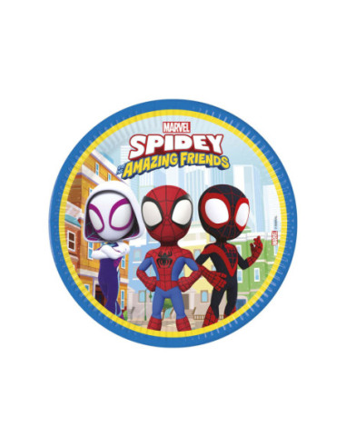 Papieren Bordjes FSC Spidey 8st.