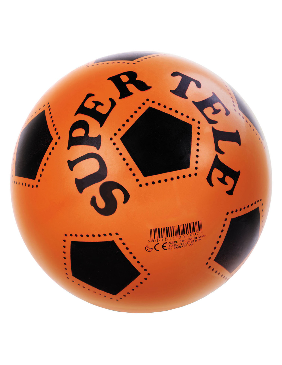 Mondo Voetbal Super Tele Fluo 23cm Mondo Voetbal Super Tele Fluo 23cm