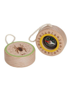 Goki Houten Kompas Spin
