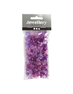 Facetkralen Mix Paars 45 gram