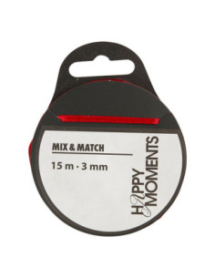 Satijnlint Wijnrood 15m