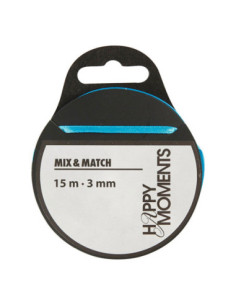 Satijnlint Lichtblauw 15m