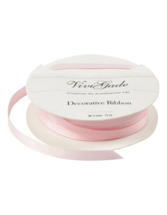 Decoratie Lint Lichtrood 15m