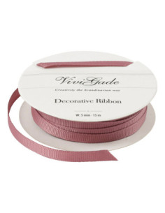 Decoratie Lint Roze 15m