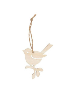 Houten Hanger Vogel 9cm