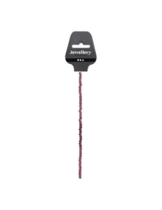 Glas Kralen Paars 45st.