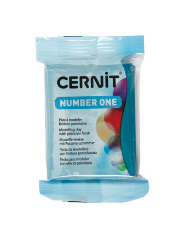Cernit Boetseerklei Duck Blue 56 gram