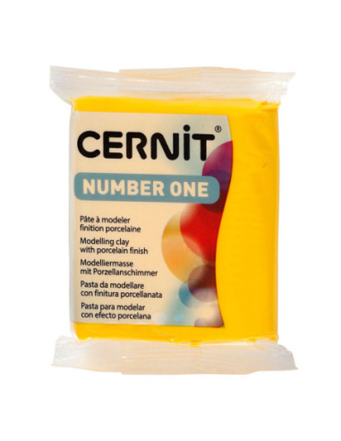 Cernit Boetseerklei Geel 56 gram