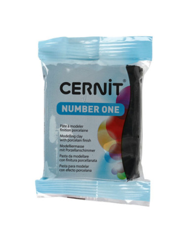 Cernit Boetseerklei Zwart 56 gram