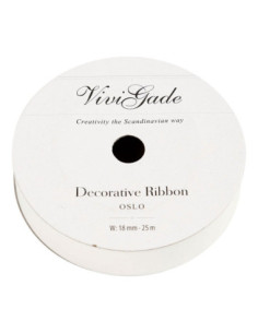 Cadeaulint Mat Wit 25m