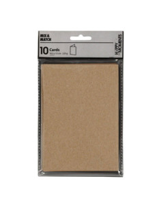 Kaarten Naturel 105x15cm 10st.