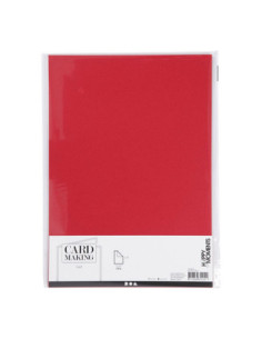 Karton Rood A4 220g 10st.