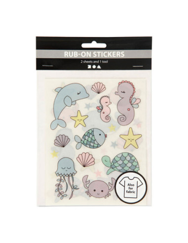 Rub-On Stickers Oceaan 2 Vellen