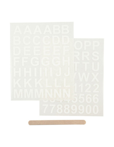 Rub-On Stickers Letters en Cijfers...