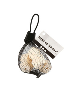 Diamantvormige Kralen 6st.