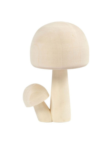 Gecombineerde Houten Paddestoelen
