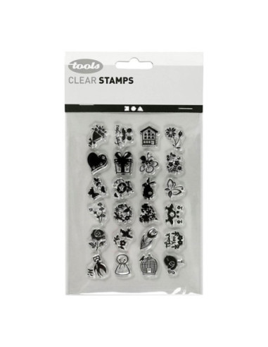 Silicone Stempels Kleine Lieve...