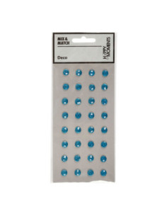 Strasstenen Blauw 32st.