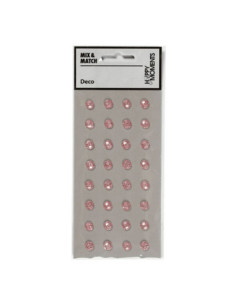 Strasstenen Lichtrood 32st.