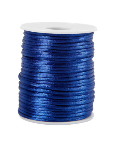 Satijnkoord Donkerblauw 50m