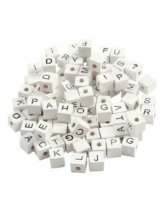 Letterkralen Wit A-Z 92st.