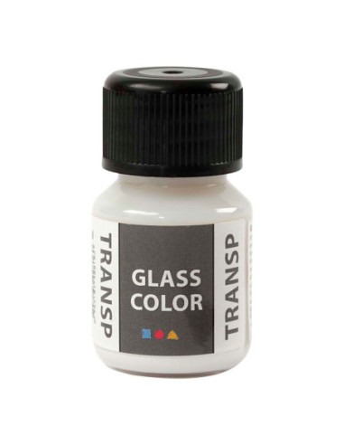 Glass Color Transparante Verf - Wit 30ml