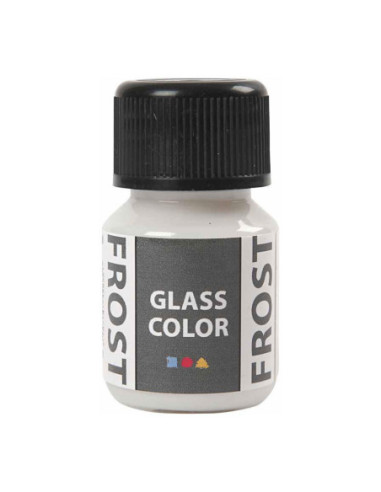 Glass Color Frost Verf - Wit 30ml