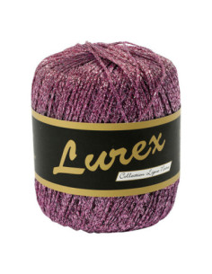 Lurex Glitter Garen Paars 160m