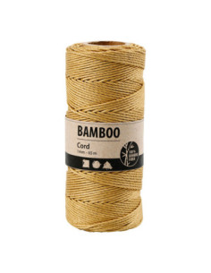 Bamboekoord Goud 65m