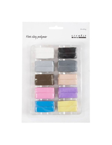 Fijne Polymeerklei Pastelkleuren...
