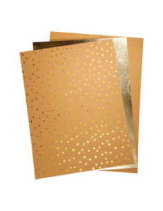 Faux Leather Papier 3 Vellen
