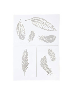 Flexibel Sjabloon Veren A4