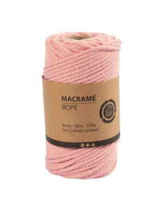 Macrame Koord Roze 55m