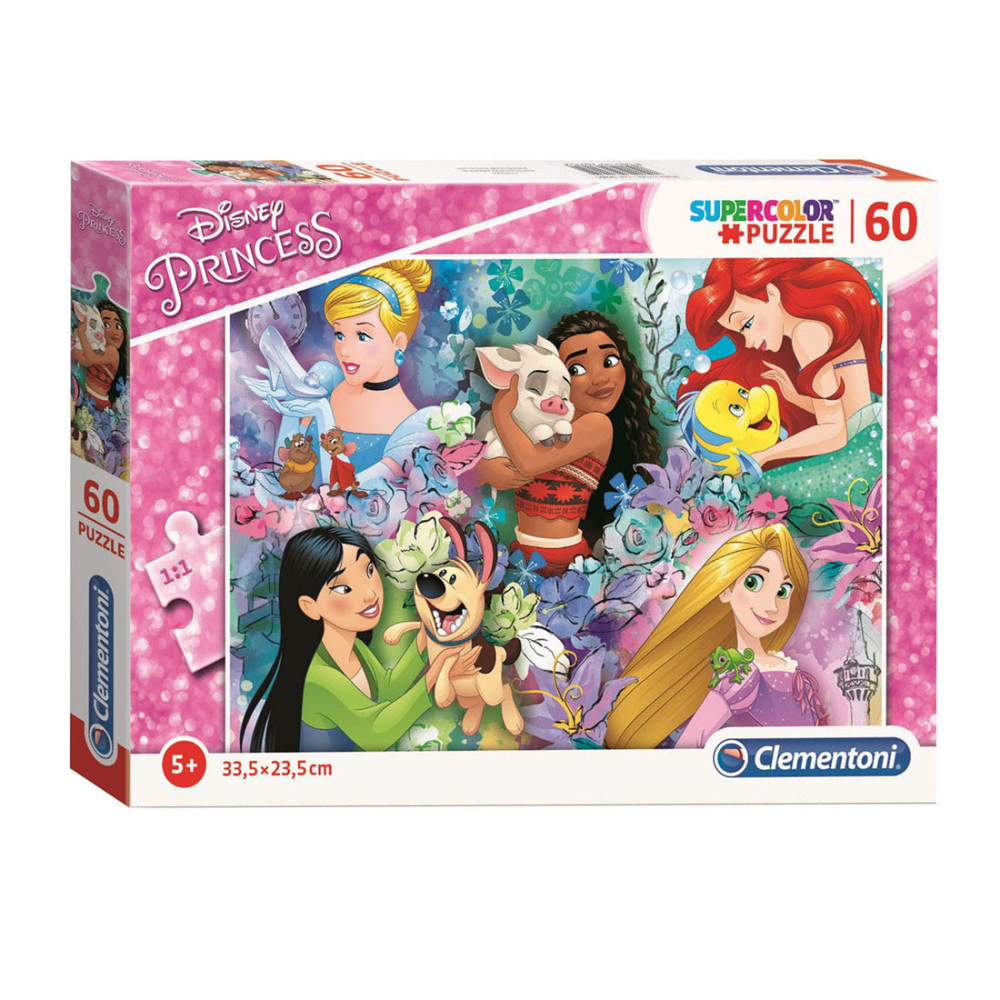 Clementoni Legpuzzel Super Color Disney Prinses II 60st.