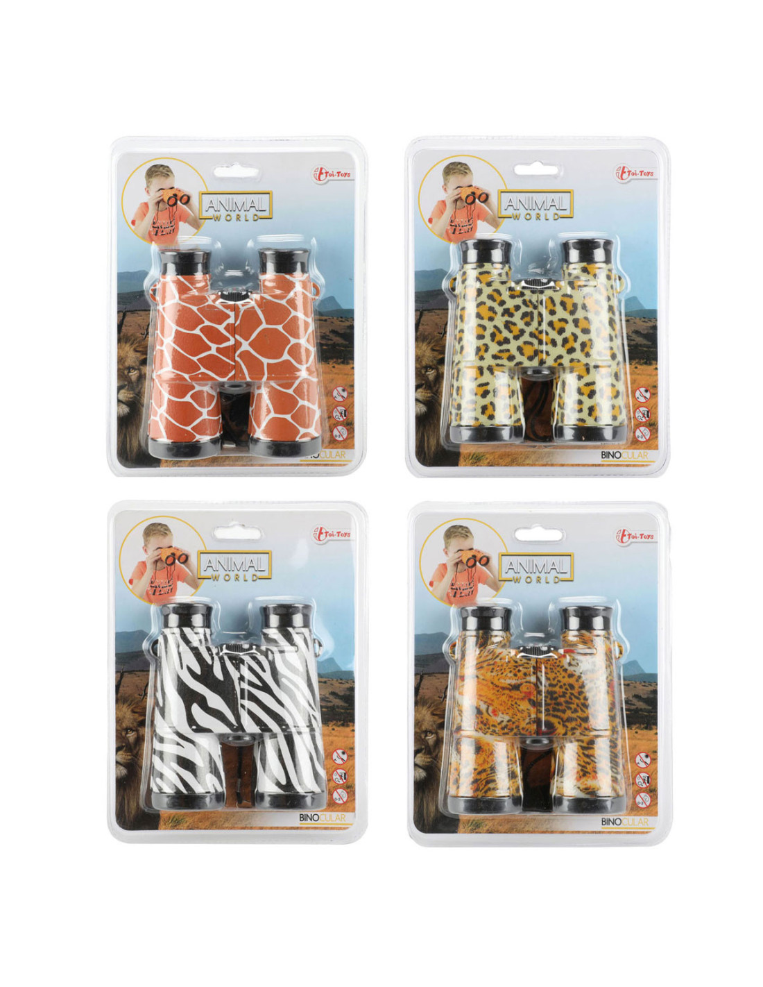 Animal World Verrekijker met Dierenprint Animal World Verrekijker met Dierenprint