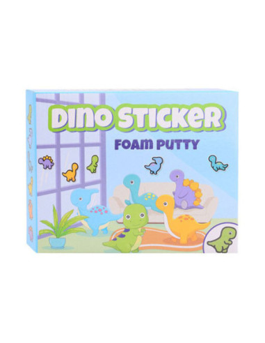 Maak je eigen Dino Foam Stickers