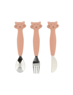 Trixie Siliconen Eetset -...