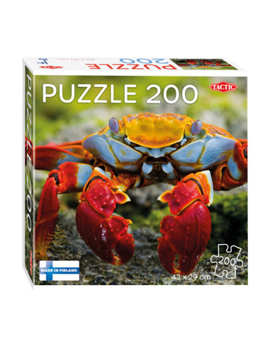 Legpuzzel Colourful Crab 200st.