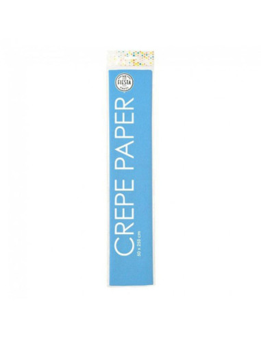 Crepepapier Baby Blauw 50x250cm