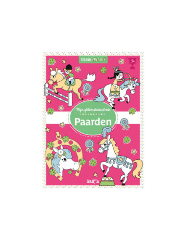 Mijn Glitterstickerboek - Paarden