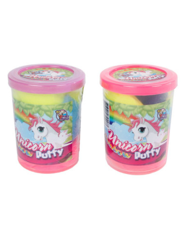 Eenhoorn Putty Regenboogkleuren 115gram