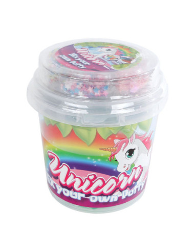 Mix je eigen Eenhoorn Putty met...