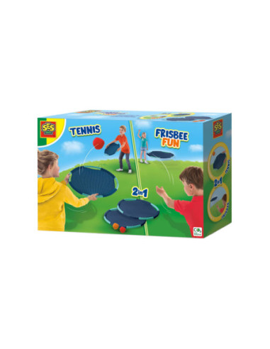 Tennis en Frisbee Fun Tennis en Frisbee Fun