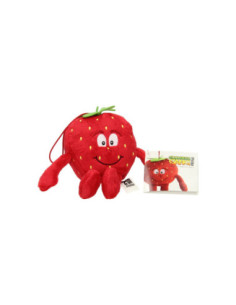 Knuffel Pluche Aardbei 15cm