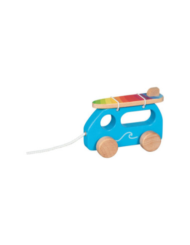 Goki Houten Trekfiguur Surfwagen