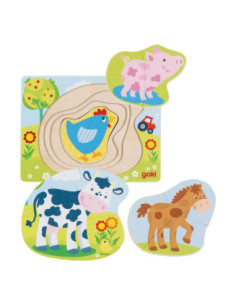 Goki Houten Lagenpuzzel...
