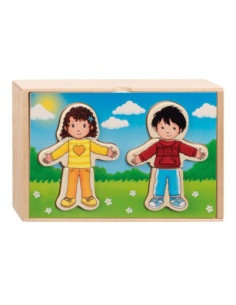 Goki Houten Aankleedpuzzel...