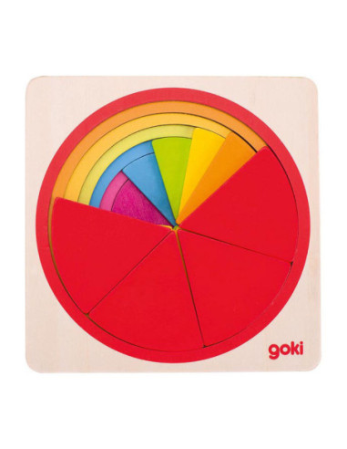 Goki Houten Lagenpuzzel Cirkel 21st.