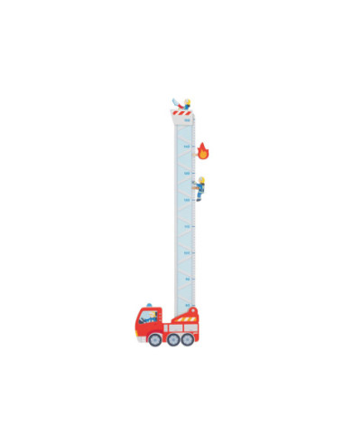Goki Houten Groeimeter Brandweer. 94cm