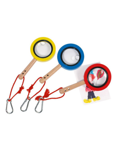 Goki Houten Vergrootglas met...